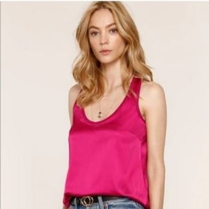 NWT Heartloom Chantelle Tank Top Bright Pink Sz XS
